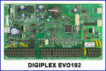 PARADOX riasztó rendszer - DIGIPLEX EVO192 riasztó