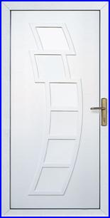 Műanyag bejárati ajtó panel