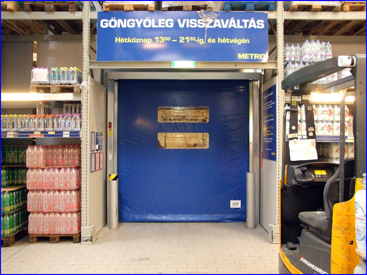 SECTOR RESET gyorskapu a METRO áruházakban