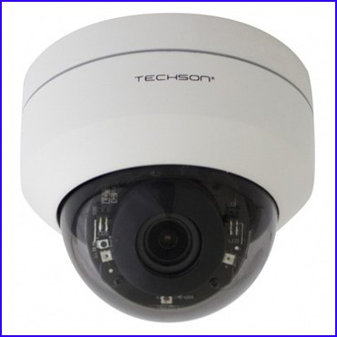 Techson TCA EB1 P102 IH Z3 kültéri mini PTZ dóm biztonsági kamera motorosan állítható látószögű optikával, motoros forgatással és döntéssel