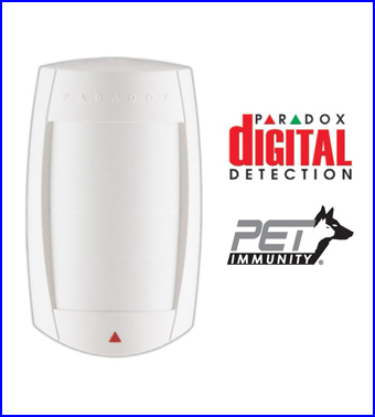 PARADOX riasztó rendszer - PARADOX DG75 vezetékes mozgásérzékelő