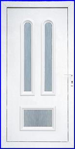 Műanyag bejárati ajtó panel