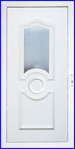 Műanyag bejárati ajtó panel