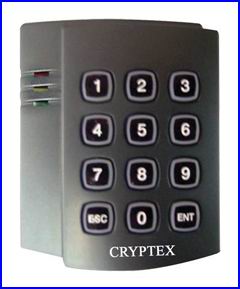 CRYPTEX beléptető rendszer CR-K641 számkódos kártyaolvasó