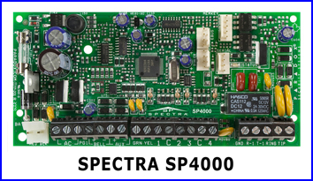 PARADOX riasztórendszer - SPECTRA SP4000 riasztó