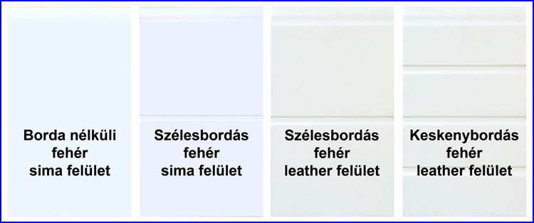 ECOTOR garázskapu fehér panelek