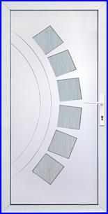 Műanyag bejárati ajtó panel
