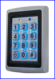 CRYPTEX beléptető rendszer CR-K602 vandálvédett számkódos kártyaolvasó