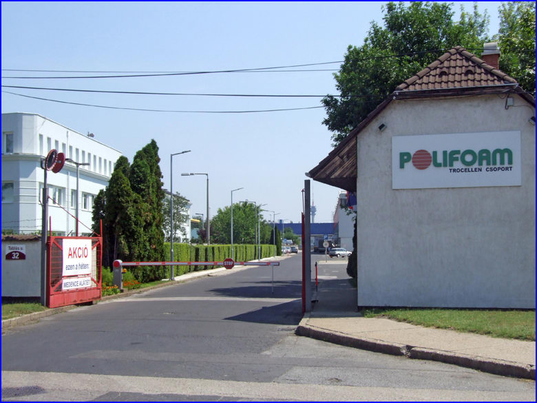 Sorompó referencia - Polifoam Kft
